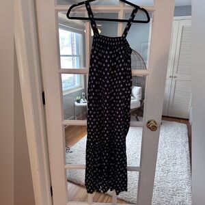 Women's Navy Blue Patterned Dress